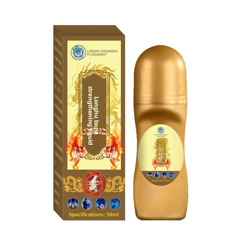 Фото Жидкость Longhu Zhuanggu для проникновения в кости, масло из змеиной кости, масло FiveGolden Bone, жидкость Red Flower Panax Notoginseng, для ухода за суставами, моксабустирование №5