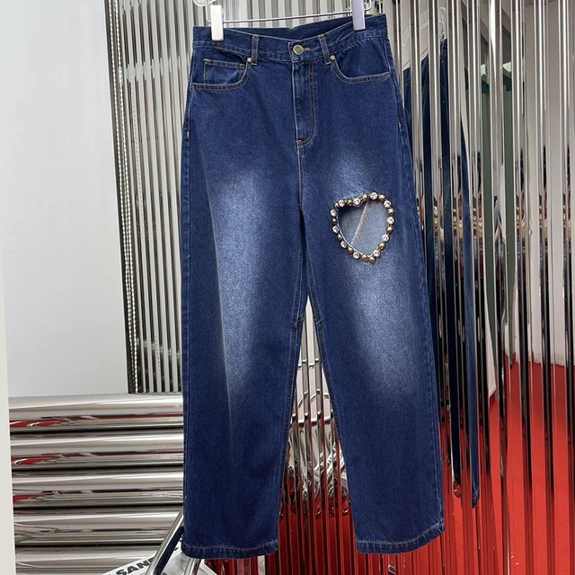 Designer High Waist Jeans Women 