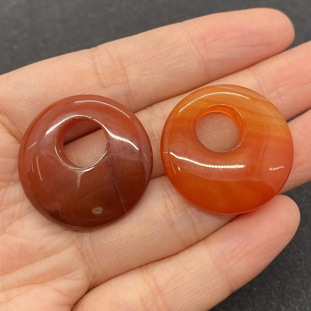 Подвеска из натурального камня Рейки Исцеление Большое отверстие Белый топаз Белый кристалл Аметист Изготовление ювелирных изделий Сделай сам Ожерелье 10 мм.