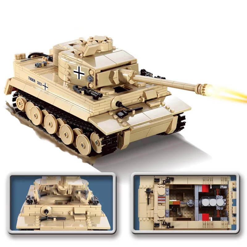 Немецкий бронированный автомобиль WW2 танк тигра модель танка panzerkampfdata IV детский
