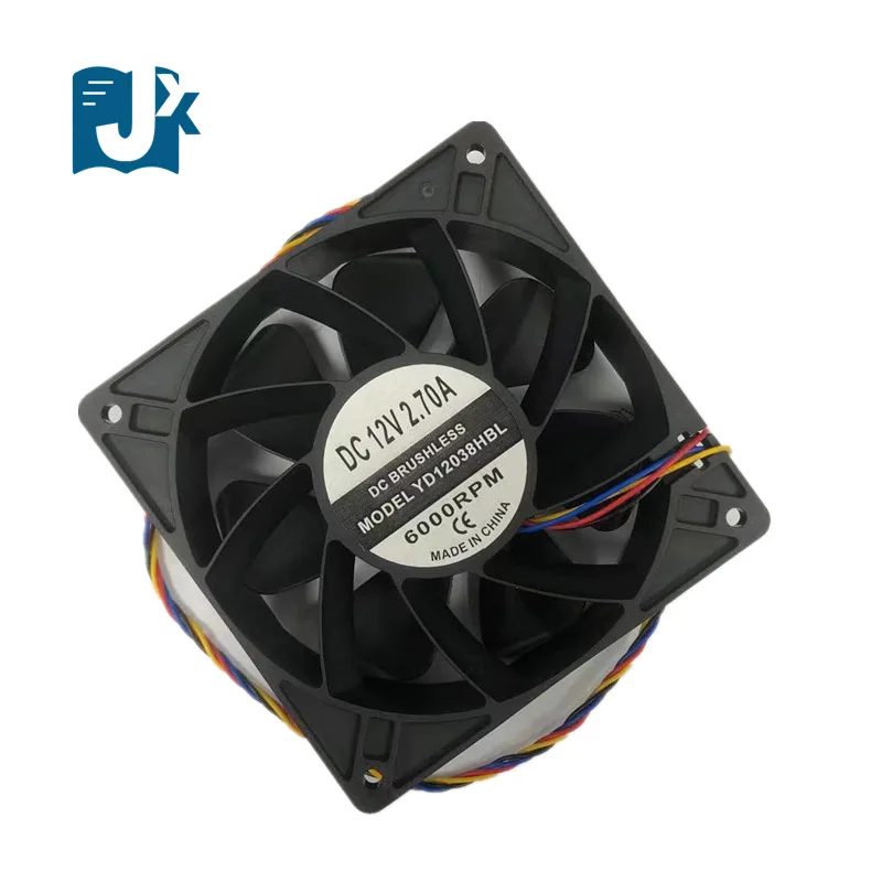 

12038 Cooling Fan 12V 2.7a 12cm S9 Violent Four-Wire Heat Dissipation Temperature Control