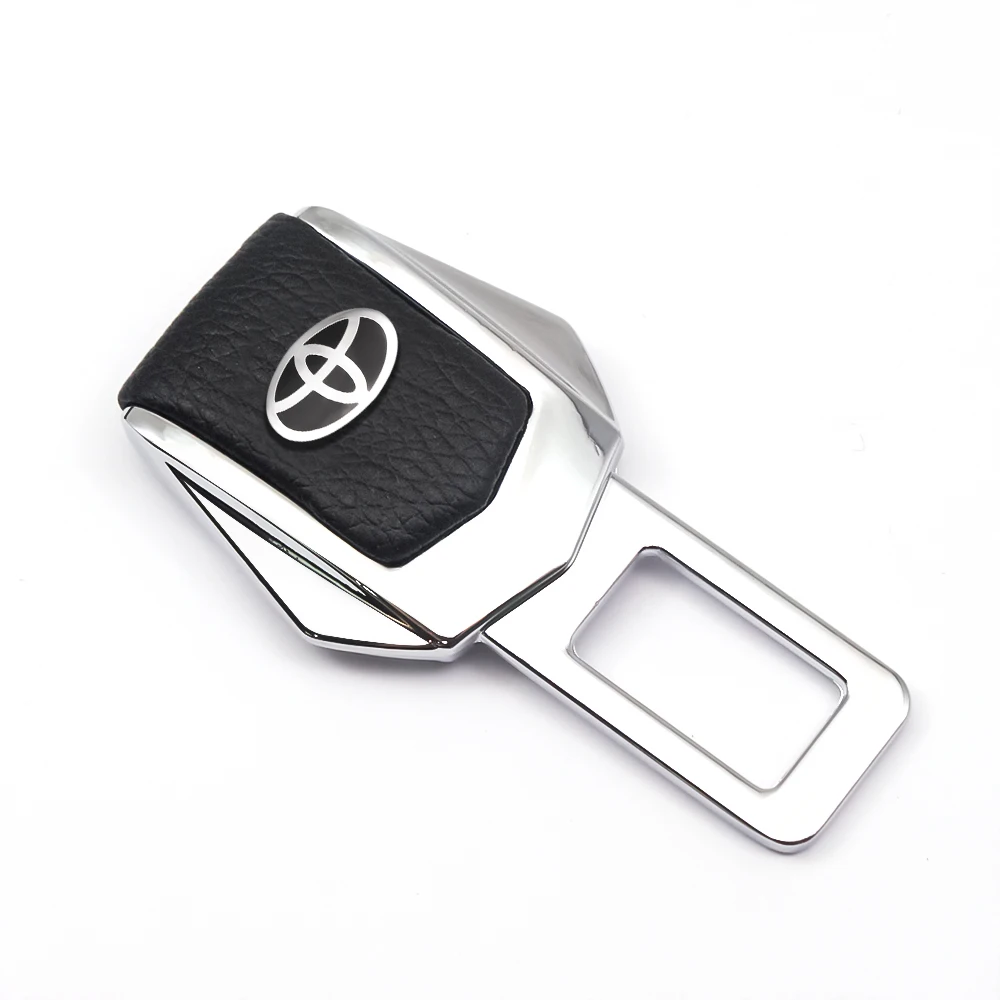 

Автомобильный ремень безопасности из цинкового сплава, удлинитель с толстой заглушкой для Toyota Corolla Camry Rav4 Yaris Hilux Prius Avensis Auris