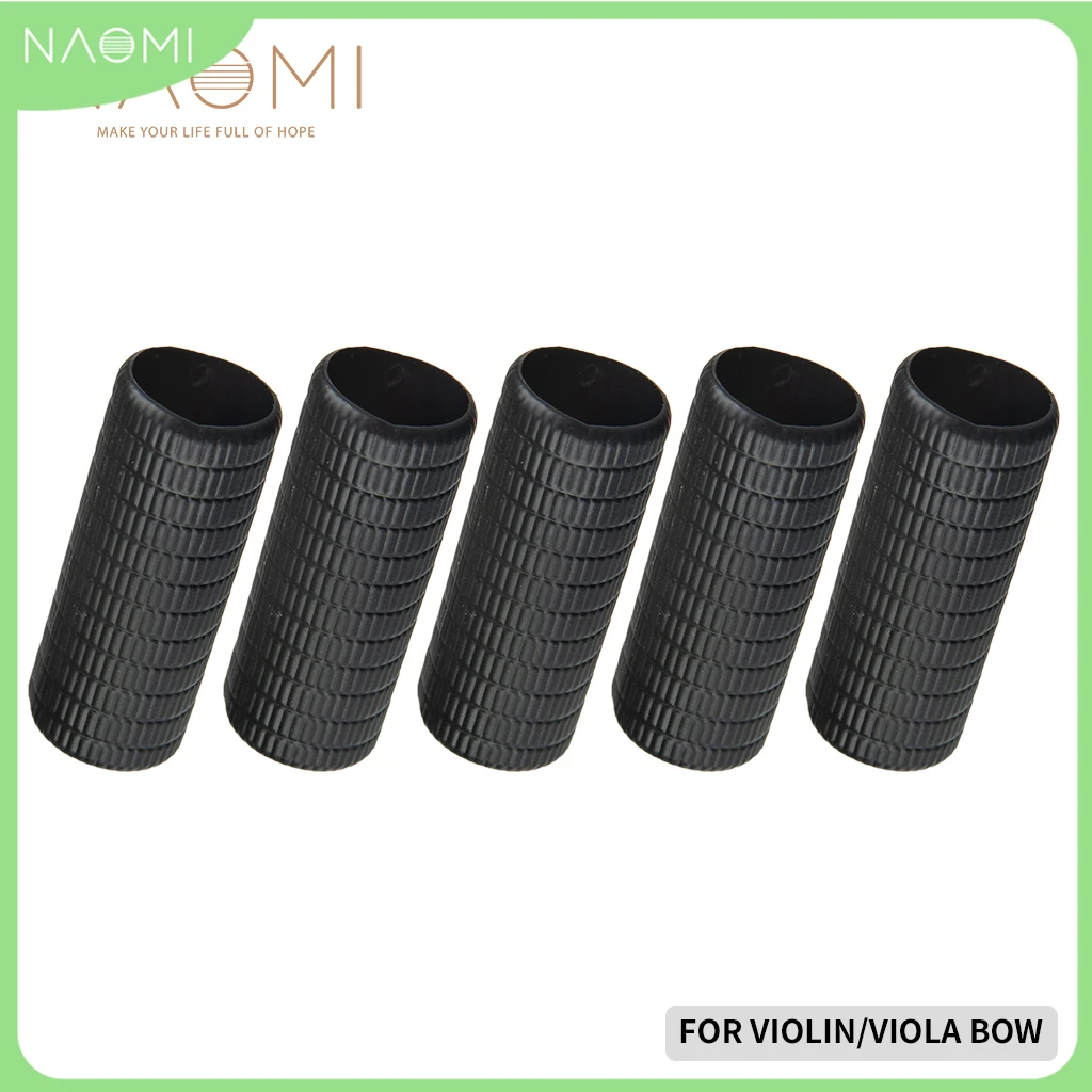 

NAOMI 5pcs/10pcs/20pcs Plastic Bow Grip Waterproof & Durable Replacement For Repair Violin/Viola Bows