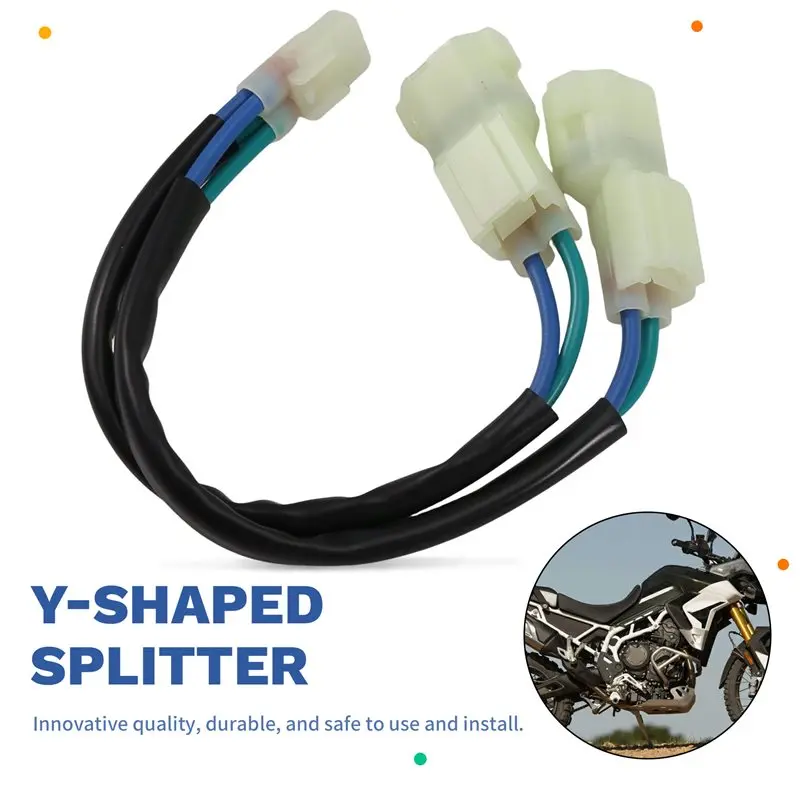 Фото Y-образный разветвитель 12В USB для дополнительной нагрузки для Triumph Trident 660, Tiger 800 900. №4