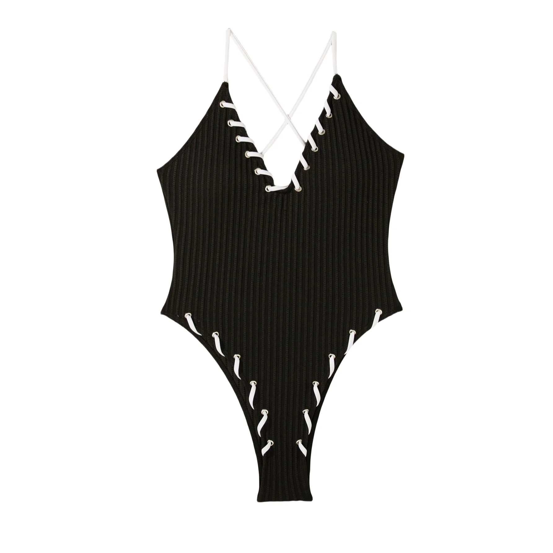 Женский цельный купальник NameIsNotDefined черный