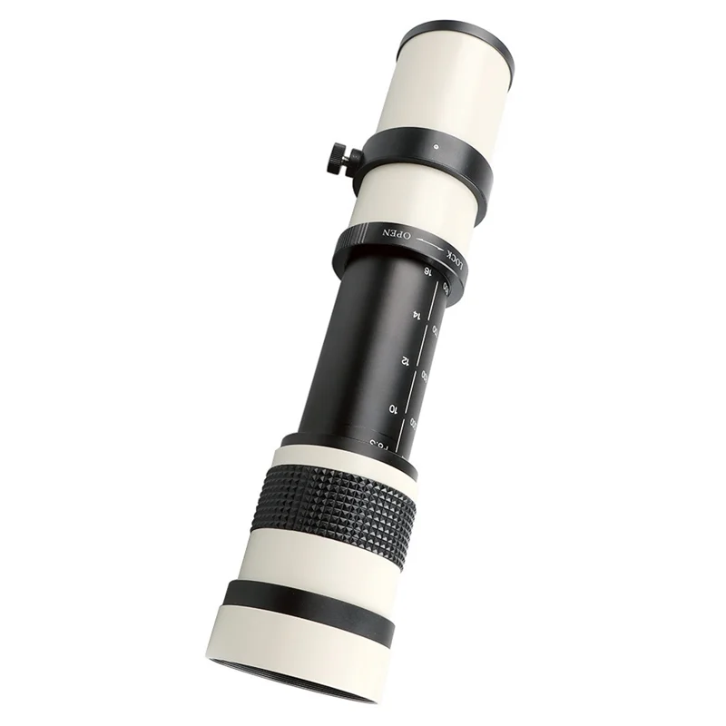 420-800 мм телеобъектив зум-объектив Ручной SLR объектив для камеры подходит камер Canon