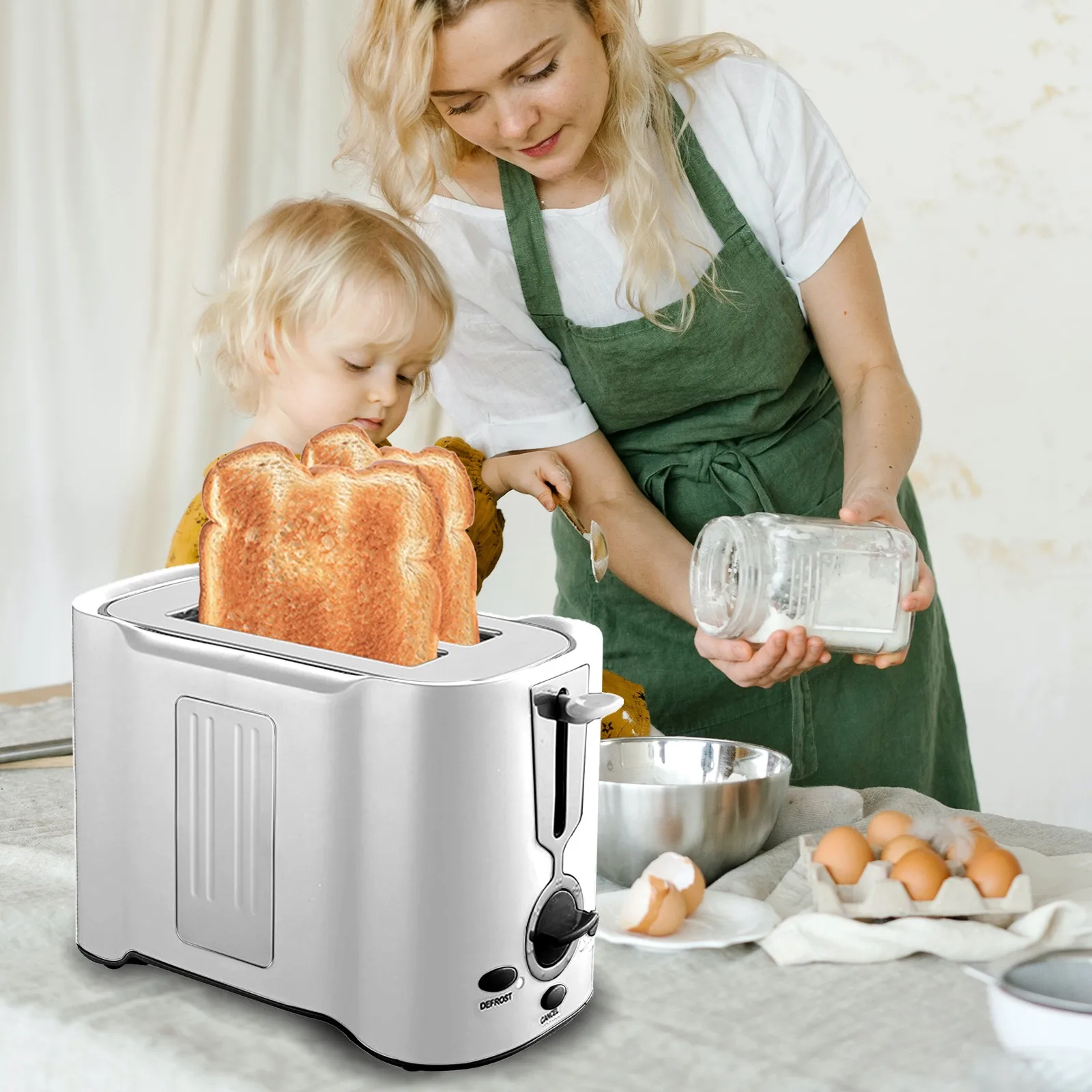 

Mini Sandwich Bread Bread Xiduoshi Household Small Machine Breakfast Machine Machine Bread Machine Bend Slow Cooker Bread Making