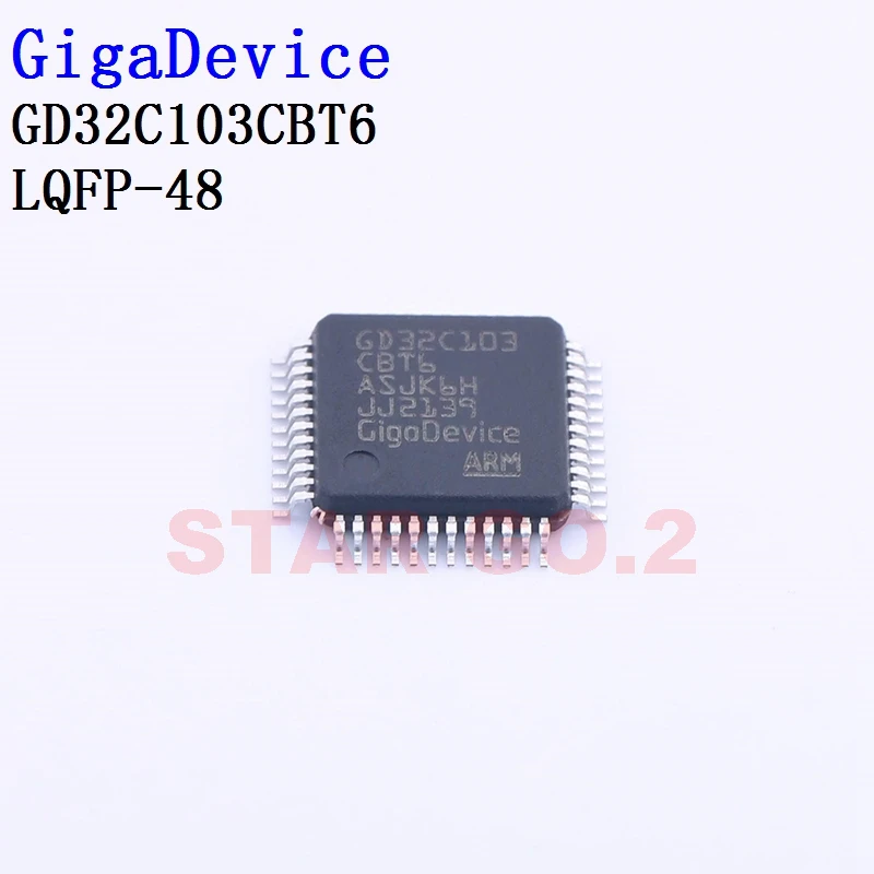 

2PCSx GD32C103CBT6 GD32F350K8U6 GD32F103VCT6 GD32F303RET6 GigaDevice Microcontroller