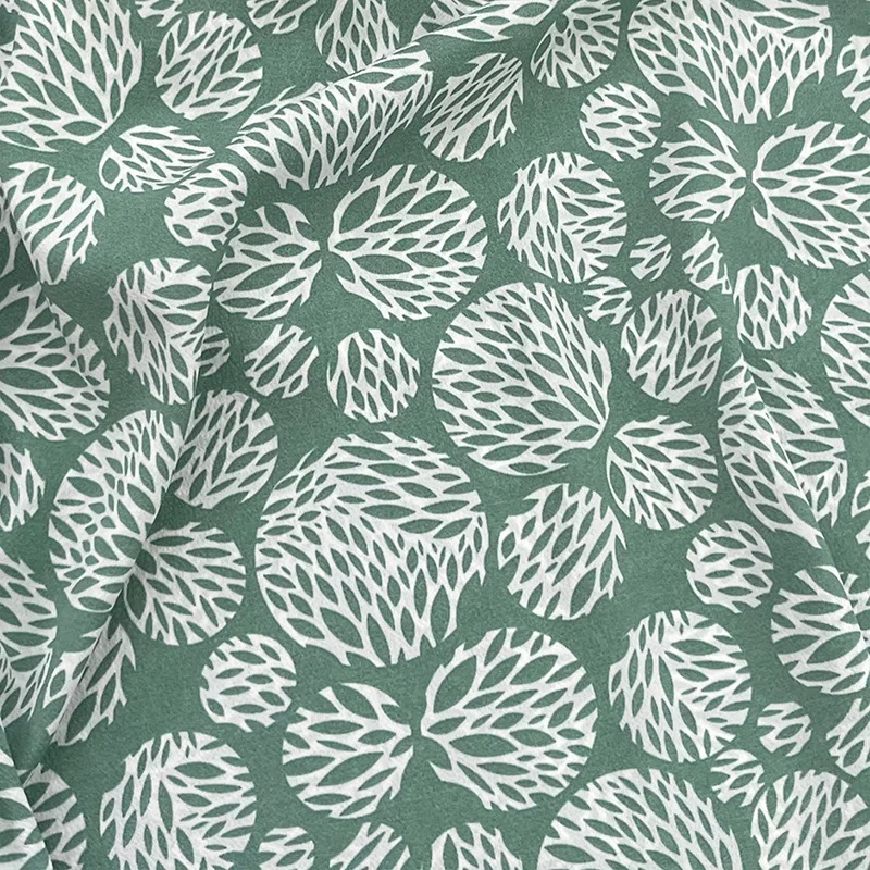 Производитель: Meter качественная вискозная Поплиновая ткань винтажный принт в