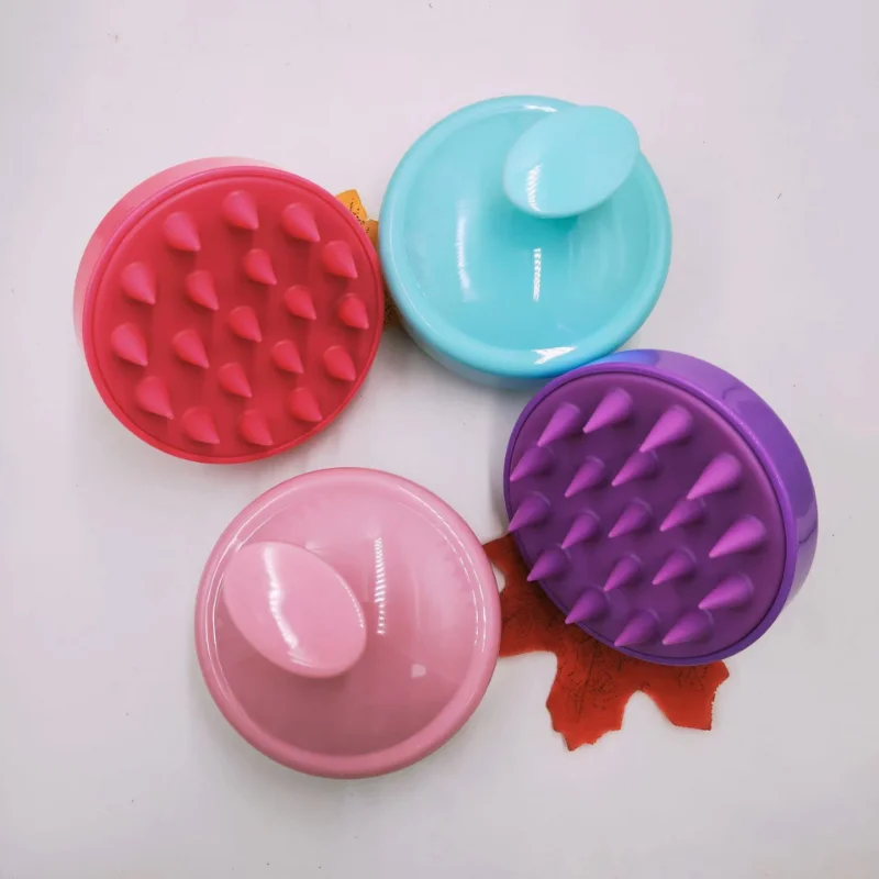 

Wet and Dry Scalp Massage Brush Head Cleaning Adult Soft Household Bath Silicone Shampoo Brush Massage Comb