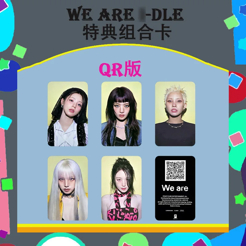 

Набор фотокарт (G)I-DLE WE ARE HD