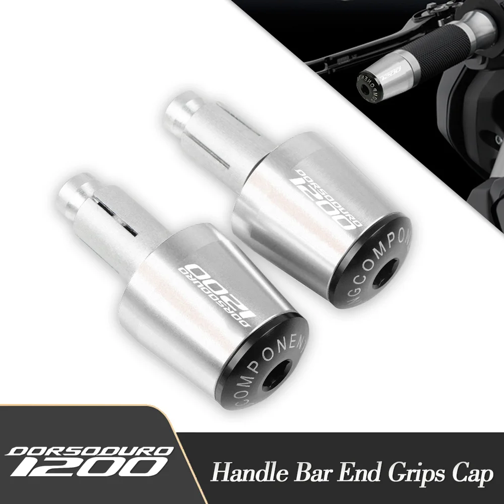 

Motorcycle Handle 7/8"22mm Gear Balanced Plug Slider Handle Bar End Grips Cap For Aprilia DORSODURO1200 2011-2016 Accessories