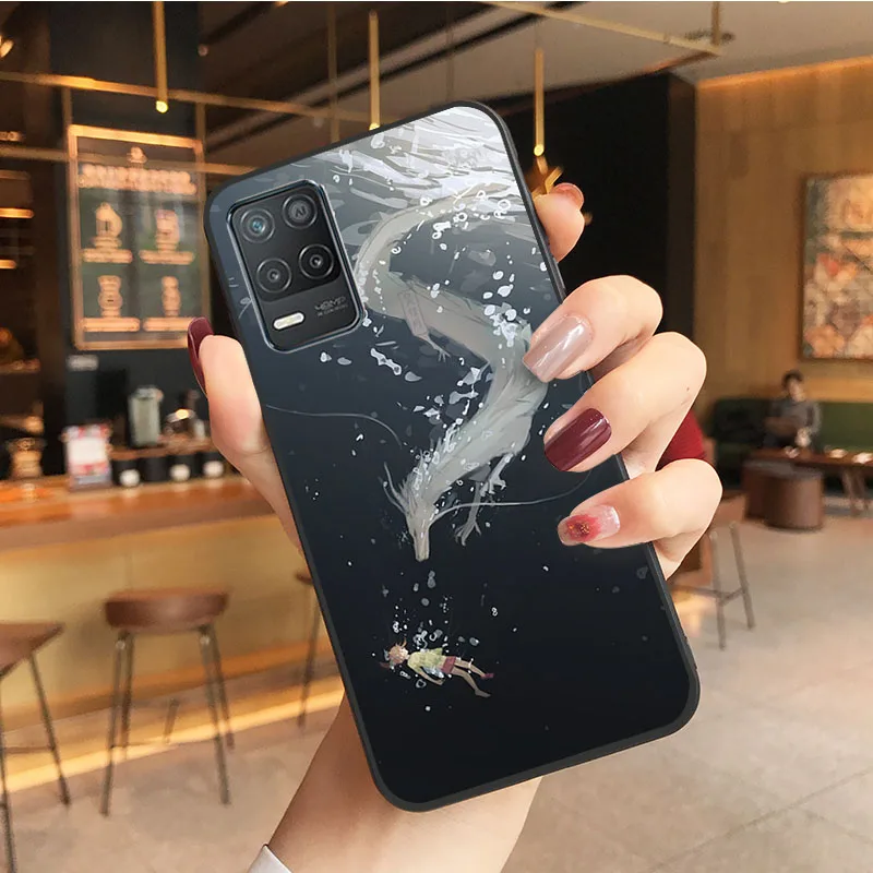 Тоторо гибли Miyazaki чехол для телефона аниме OPPO Realme 8 7 6 6Pro 7Pro 8Pro 6i 5i C3 C21 C21Y C11 C15 C20 C25 X3