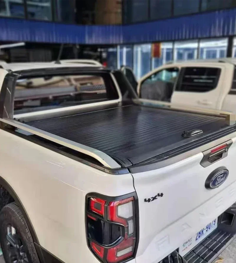 Фото Крышка роликового затвора, пикап, кровать для грузовика, чехол для hilux revo vigo GUN125 conquest rocco ranger xl xls xlt wildtrak raptor №5