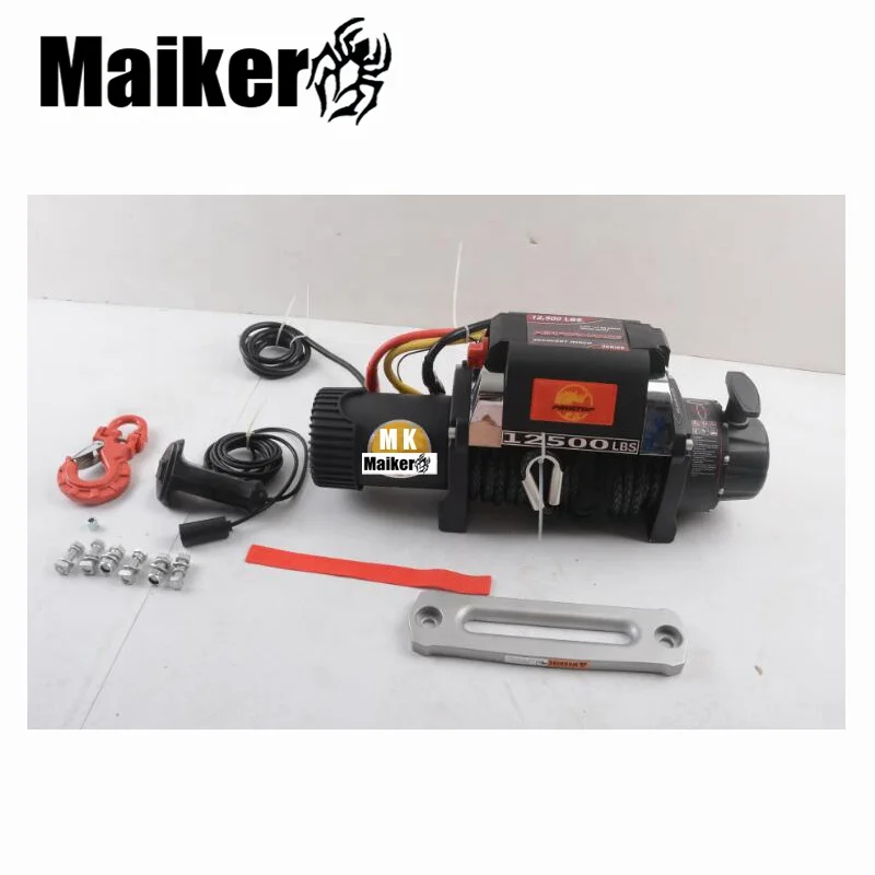 

12000lbs Electric Winch Nylon Rope for Suzuki Jimny Synthetic Rope Winch Auto Accessories