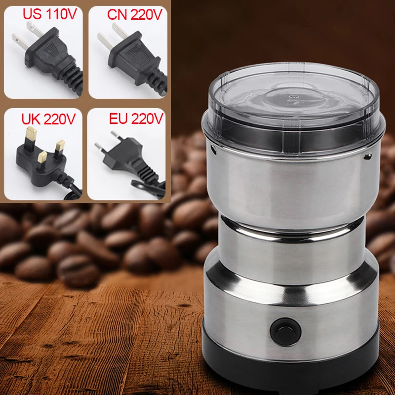 

Cereals Grains Nuts Grinder Kitchen Coffee Accessori Multifunctional Grinder Electric Spices Electric Beans Machine Coffee Tools