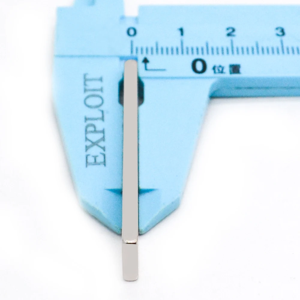 1 ~ 500 шт. 50x10x2 сильный редкоземельный магнит толщиной 2 мм блок прямоугольные