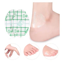 20pcs heel protector foot care sole sticker waterproof invisible patch anti blister friction foot care tool shoe cushion inserts