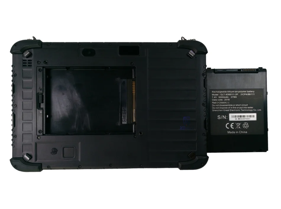 Фото Планшет K16J K16J 10,1 дюймов Intel N5100, ОЗУ 8 Гб, прочный, водонепроницаемый, прочный, 4G, RS232, GPS, для использования на природе №3