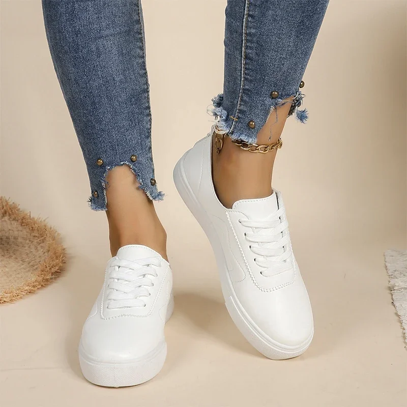 Женские кроссовки на плоской подошве Повседневные Классические для бега и