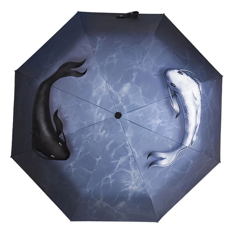 Folding Windproof Umbrella Kids Automatic Chinese Stand Umbrella Academy Anime Men Strong Guarda Chuva Home products