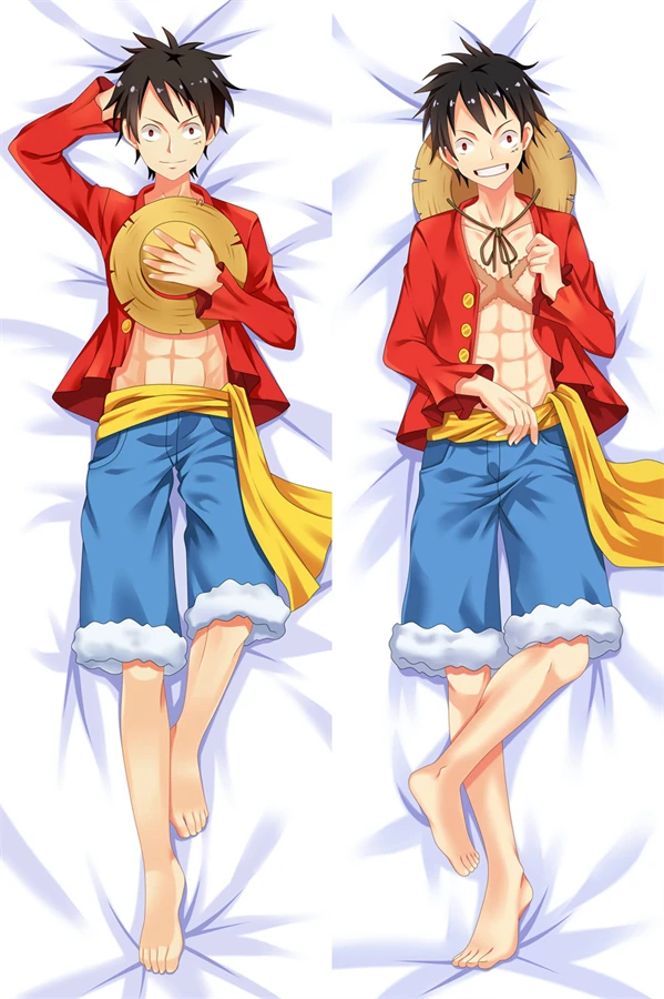 

Popular Anime Monkey D. Luffy Roronoa Zoro Dakimakura Pillow Case Otaku Waifu Peachskin Fullbody Throw Pillowcase Bedding Decor