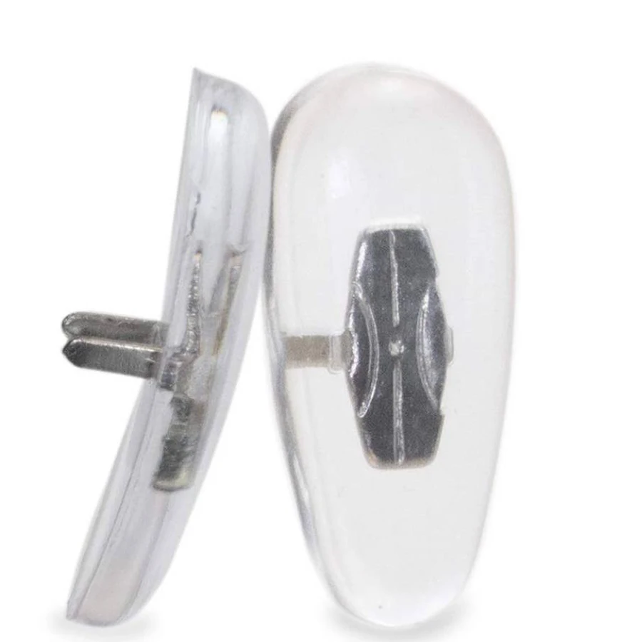 

1000Pairs(2000pcs)Glasses Eyeglass Spectacle Eyewear Soft PVC Nose Pads With Metal Core Accessories 14mm 15mm16mm