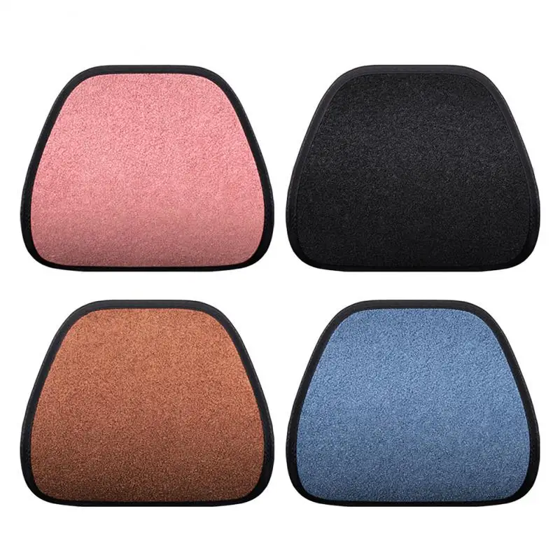 

Warmth Seat Office Bold Steel Wire Massage Cushion Portable Warm Support Cushion Pad Universal Lamb Wool Car Lumbar Cushion