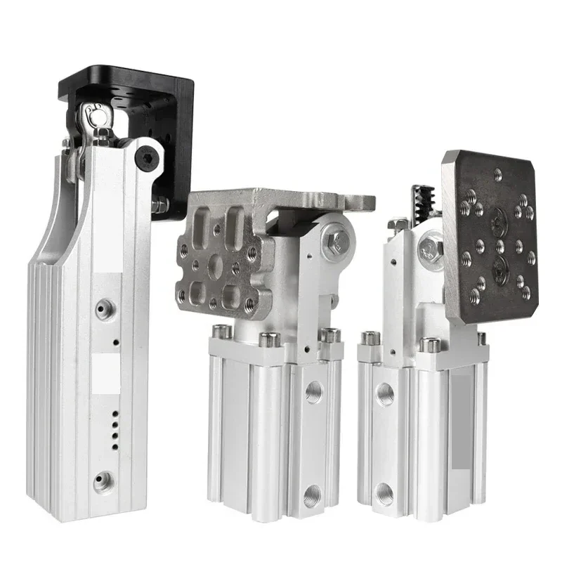 Пневматический поворотный цилиндр с боковой позой