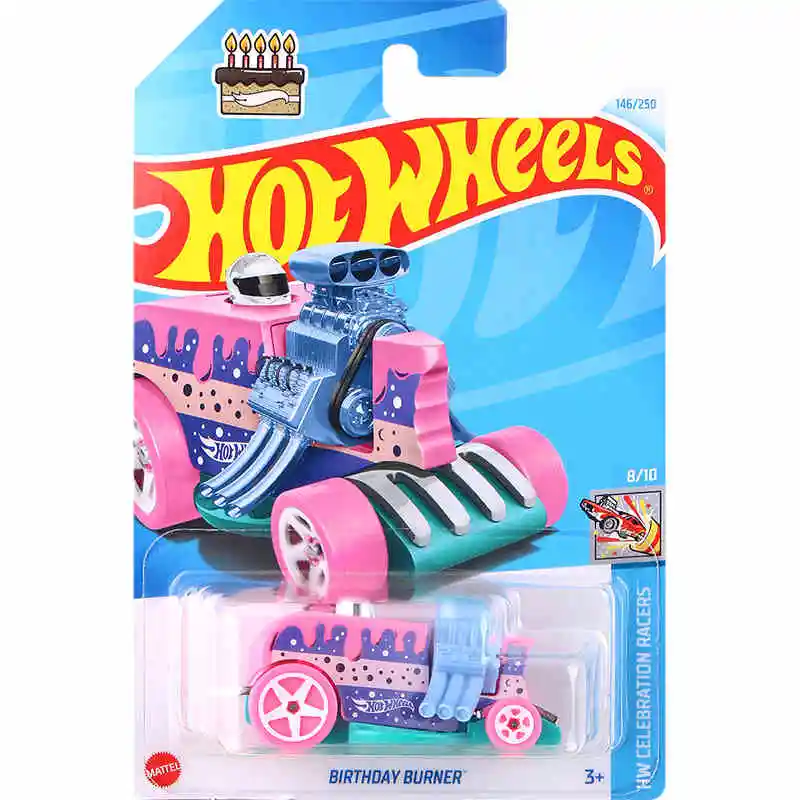 Hot Wheels Cars 2024 Original Series PIRANHA TERROR BIRTHDAY BURNER Diecast Vehicle Model Toys Boys Gift