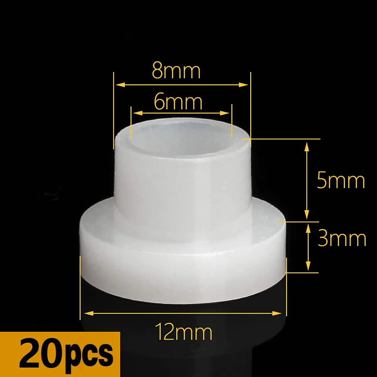 Нейлоновые ступенчатые шайбы T-типа M3-M16