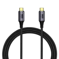 100w type c to type c usb3 0 multifunctional data cable 8k60hz hd video transmission durable and tangle free