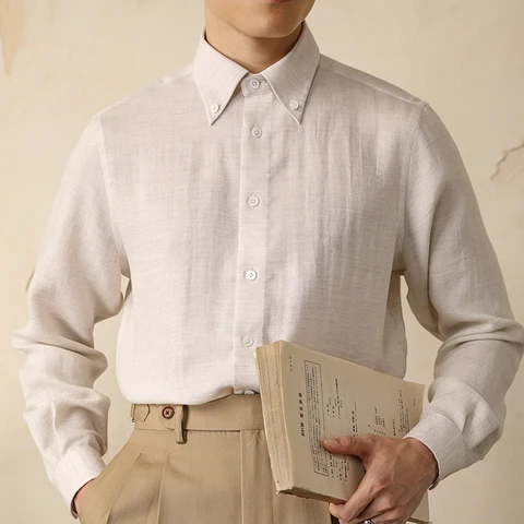 Italian collar shirt - купить недорого | AliExpress