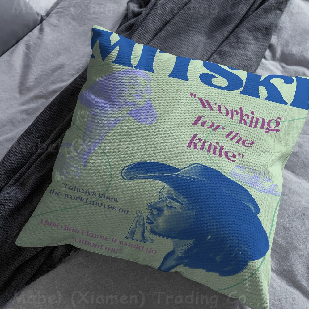 Movie M-mitski Pillowcases Home Bedding Decorative Pillow Cover Wedding Super Soft Case