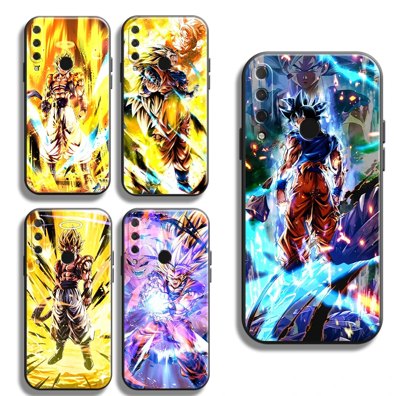 

Japan Anime Dragon Ball Phone Case For HUAWEI Honor 8X 9X 10X Lite Carcasa Liquid Silicon Funda Protective TPU Shell