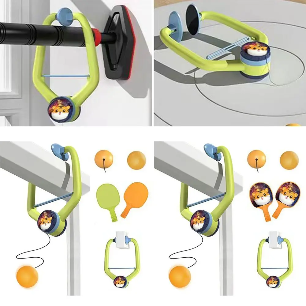 

Coordination Self-training Hanging Table Tennis Trainer Cartoon Tiger Ping Pong Exercise Parent-child Interaction