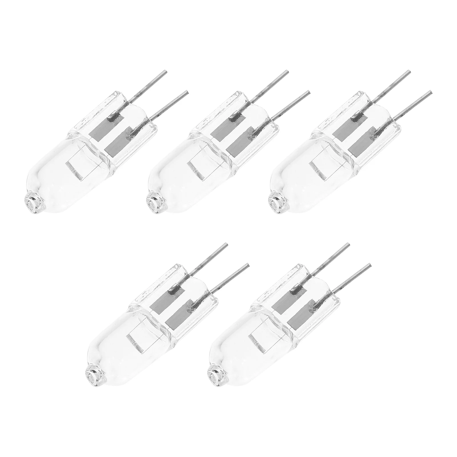 5 Pcs 20W 12V 2900K G4 Base Bi-Pin Crystal Lamp Halogen Bulbs for Cabinet Lighting Spotlight g4 light