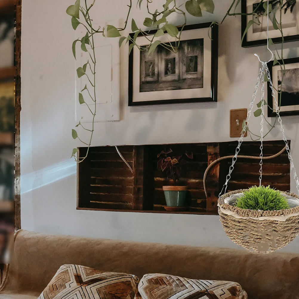 6 шт. подвесные цветочные горшки уличный крючок для растений крючки из