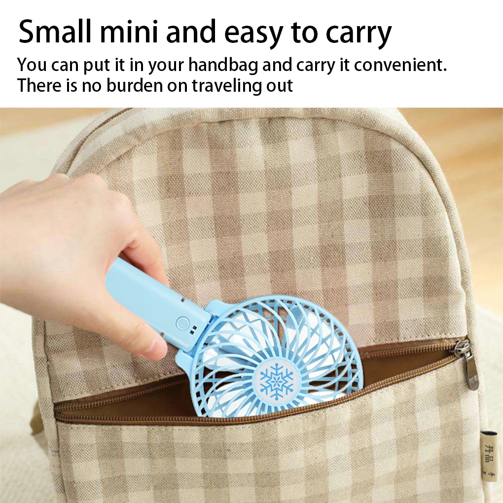 

Pocket Air Fans Rechargeable Handheld Pocket Air Fans Activities Travel Cooling Tool Bedroom Office Desktopice White