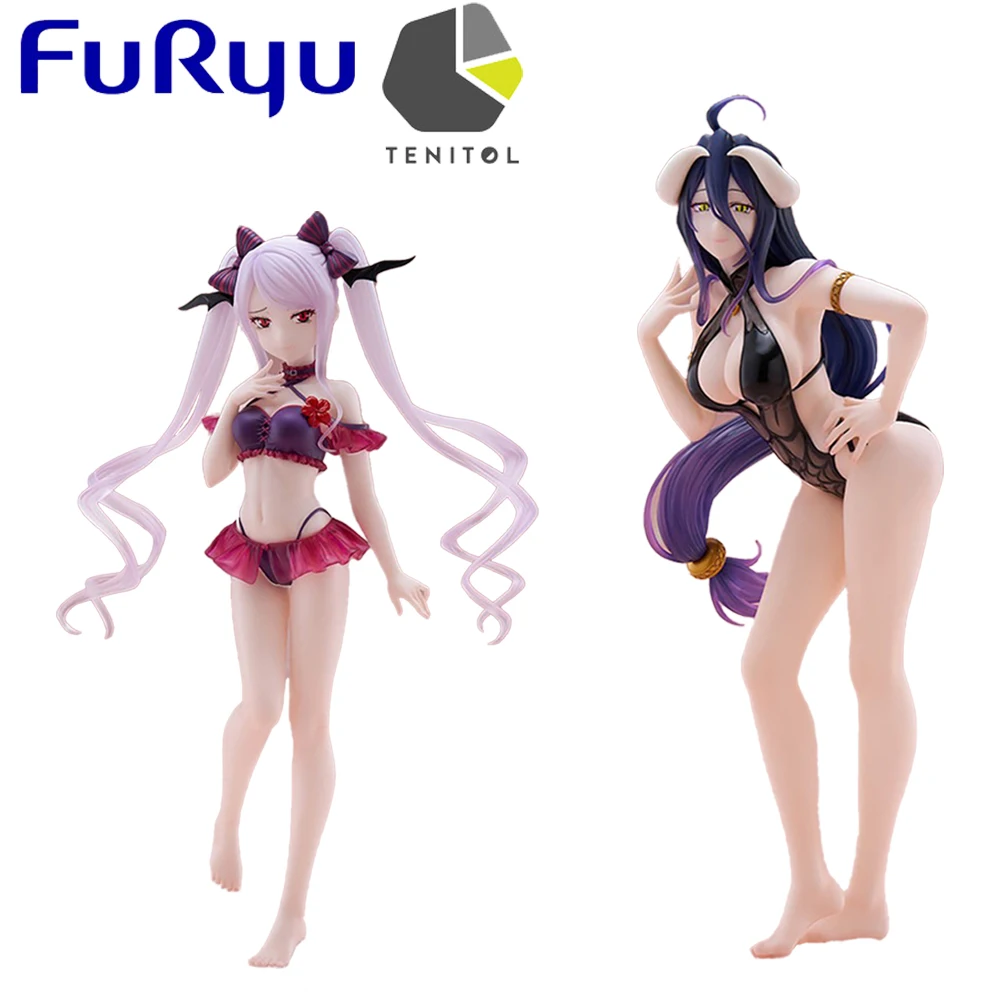 Предпродажа оригинальные Furyu Tenitol Overlord Shalltear Bloodfallen Albedo коллекционные аниме милые