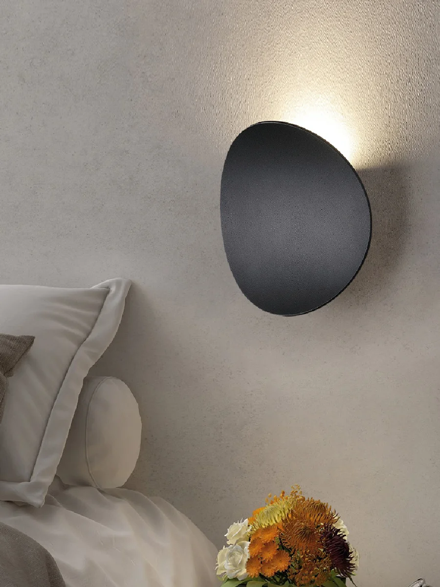

Wall lamp bedroom aluminum modern minimalist Nordic lamps master bedroom room background wall lamp bedside lamp
