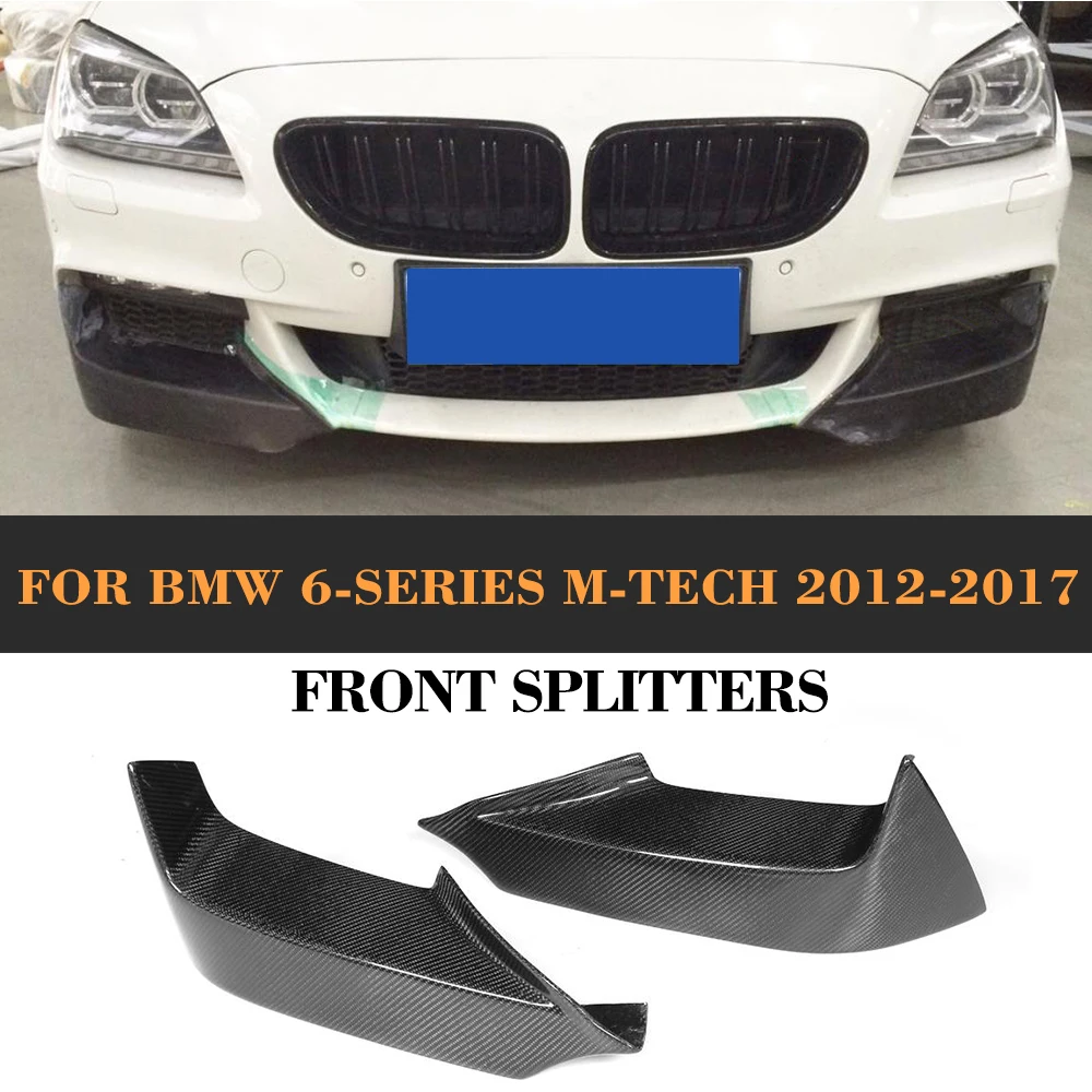 

Передний сплиттер Bumoer из углеродного волокна 6 серий фартук для BMW F06 F12 F13 M Sport 2012 - 2016 640i 650i