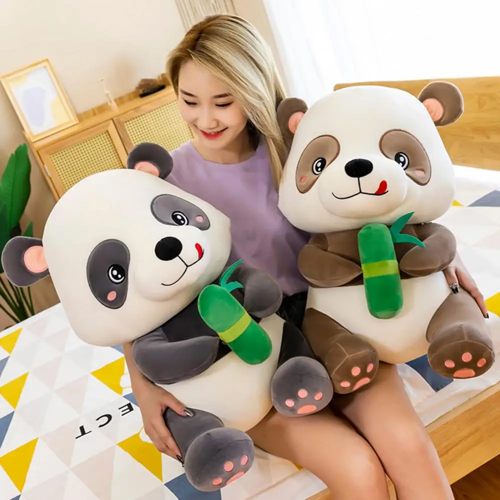 

Practical Stuffed Panda Cartoon Toys Plush Doll Decorative Toy Vibrant Color