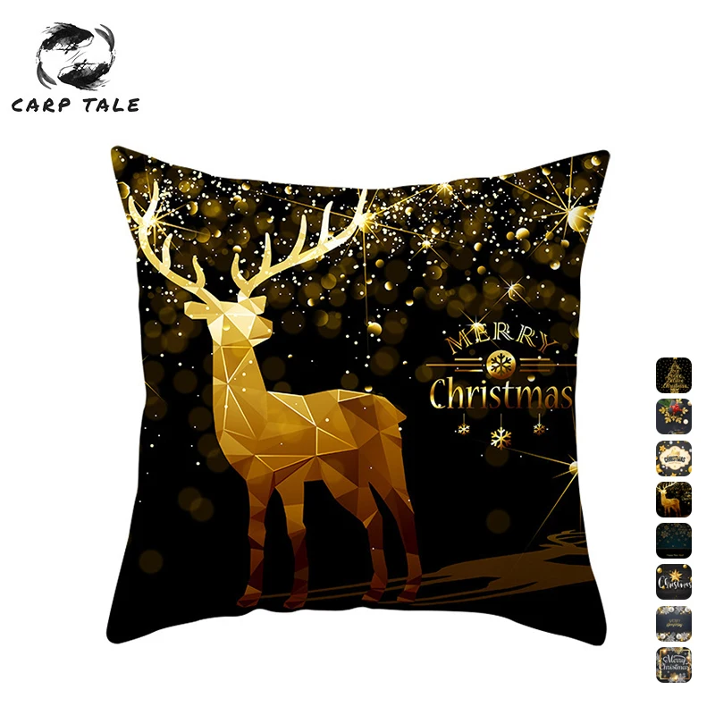 

Peach Skin Velvet Cushion Cover Home Decor Pillow Covers Living Room Bedroom Sofa Decorative Pillowcase 45x45cm Christmas Cover