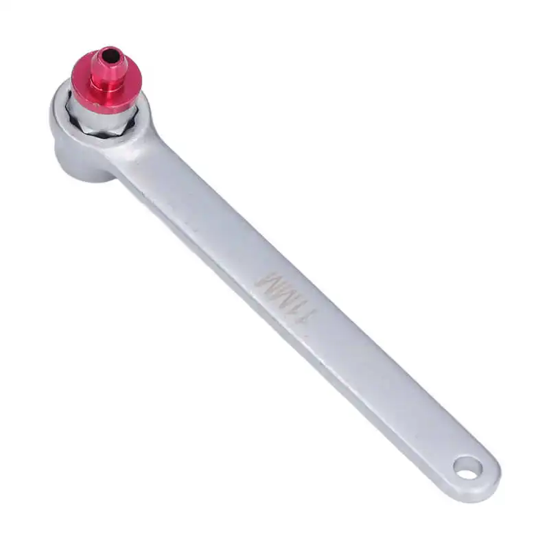 

11mm Brake Fluid Clutch Bleeder Wrench Steel Brake System Bleeding Tool Brake Bleeder Wrench for Car Truck Motorcycle