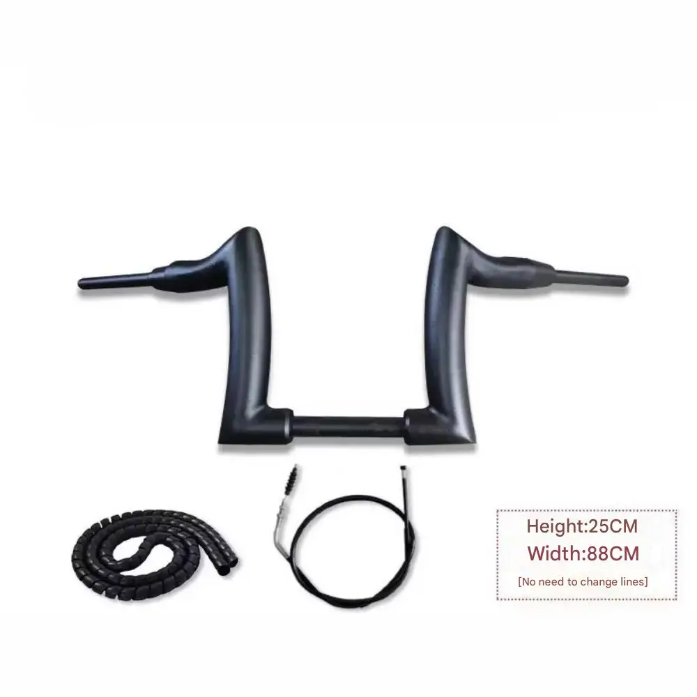 

Для Benda Dark Flag 500 Darkflag 500 V4 Black Flag 500 модифицированный руль Bold 2-дюймовый руль в стиле ретро