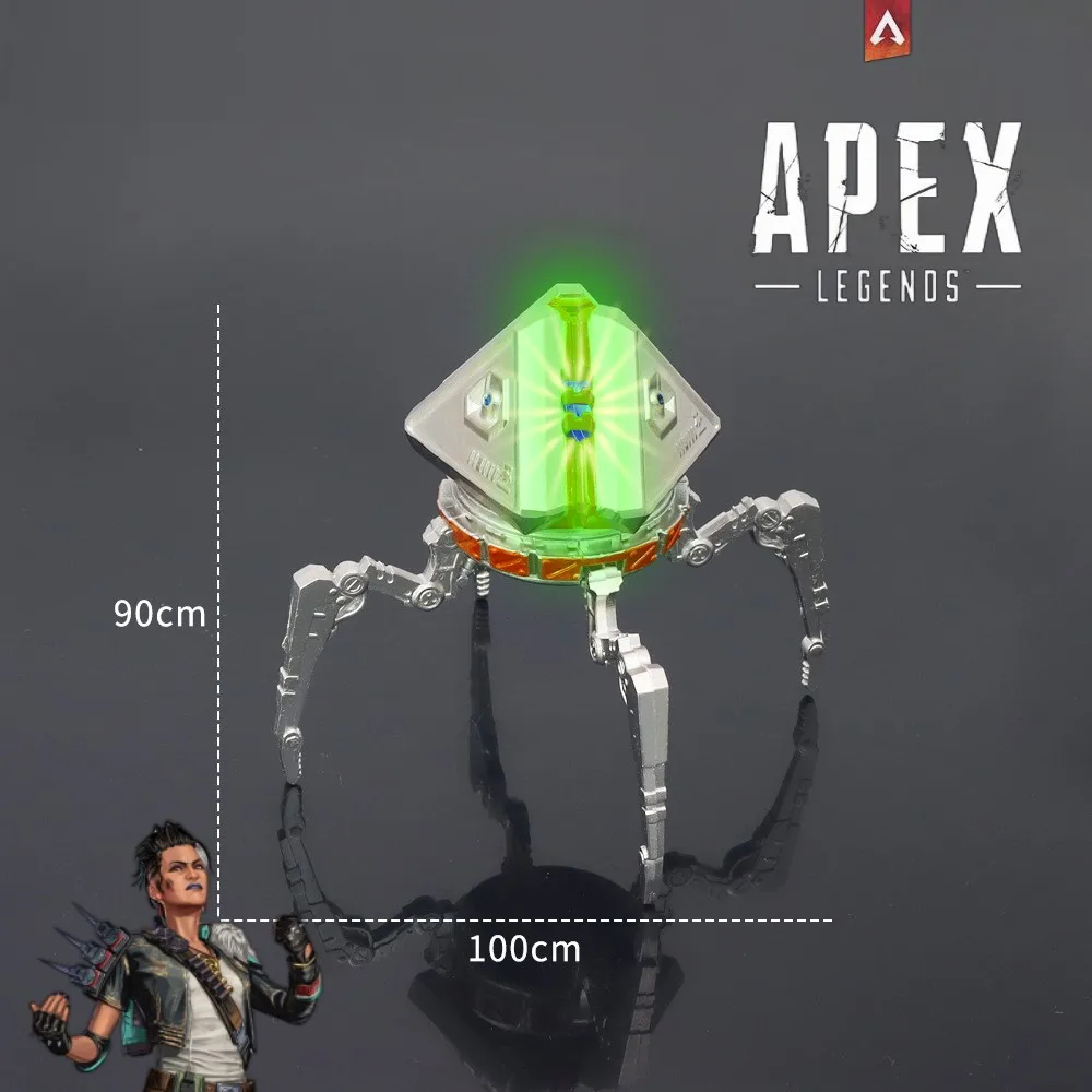 

Светящийся брелок Apex Legends, 9 см, большой тик, копия игры аниме Kawaii, брелок для кукол, подарки для мальчиков на день рождения, детские игрушки