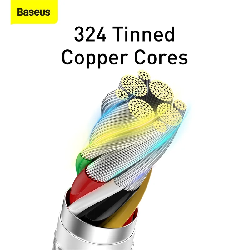 Baseus 100W Type C To USB Type C Cable For Macbook Pro ipad PD Fast Charger Type-c Cable For Xiaomi Samsung Huawei