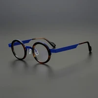 vintage round glasses frame men retro acetate eyeglass women optical myopia prescription eyeglasses frames eyewear male japanese