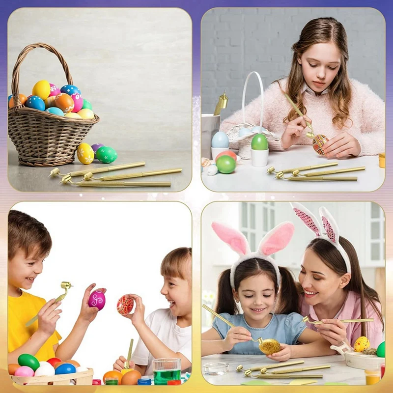 Набор из 6 ручек Pysanka для рисования горячим воском декоративных искусств и